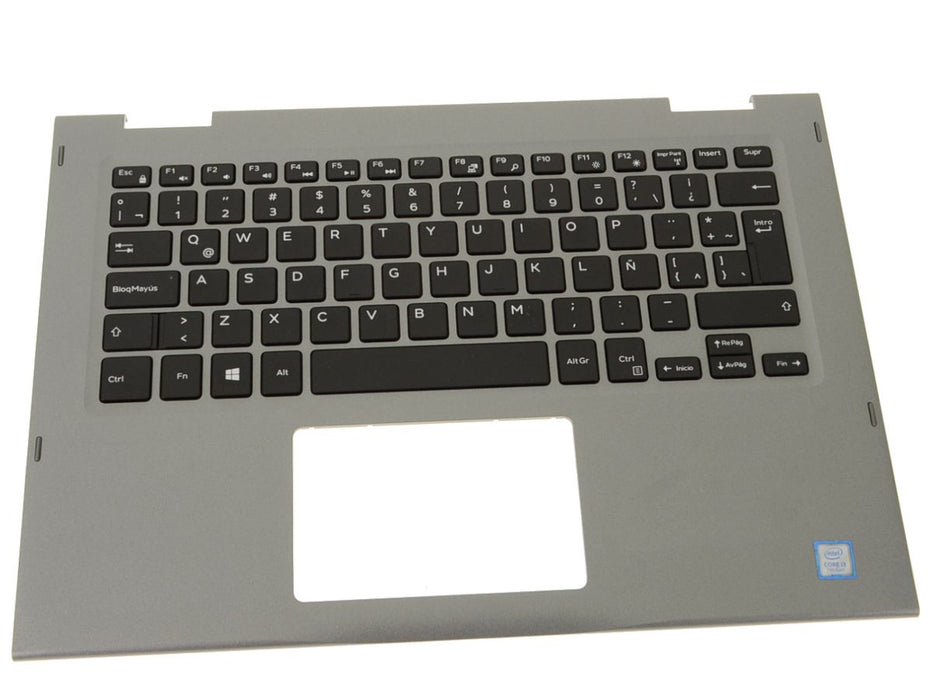 Spanish - Dell OEM Inspiron 13 (5368 / 5378) Palmrest Keyboard Assembly - NO BL - JCHV0