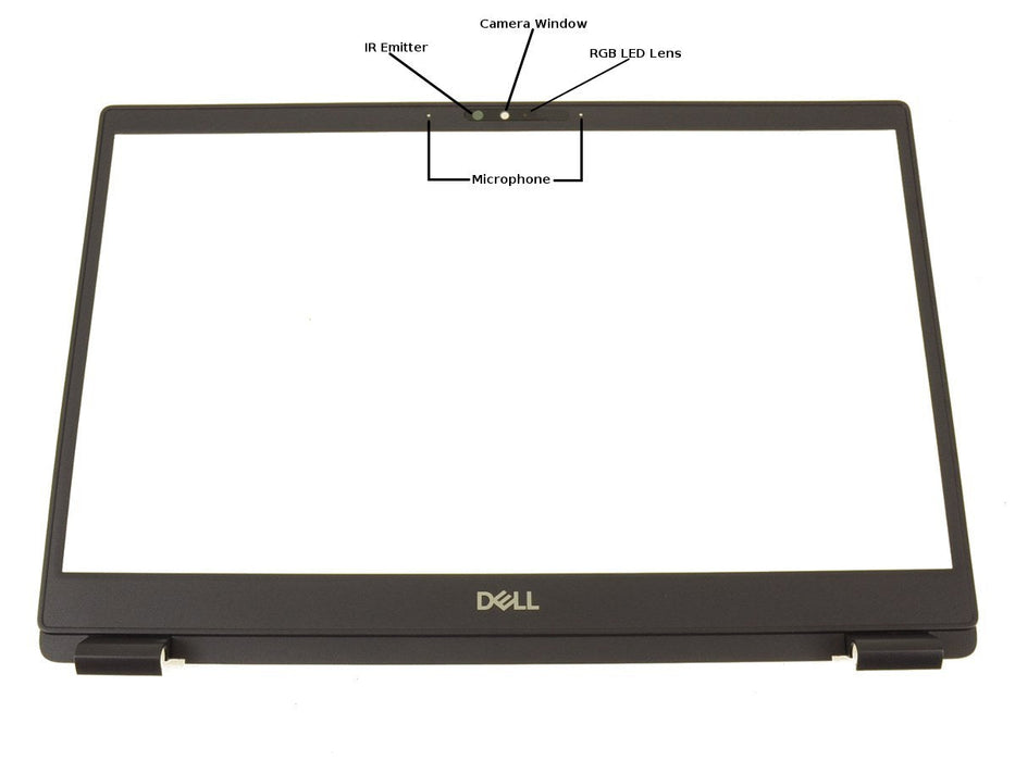 New Dell OEM Latitude 3410 14" Front Trim LCD Bezel for Touchscreen - IR - TS - JKVXY