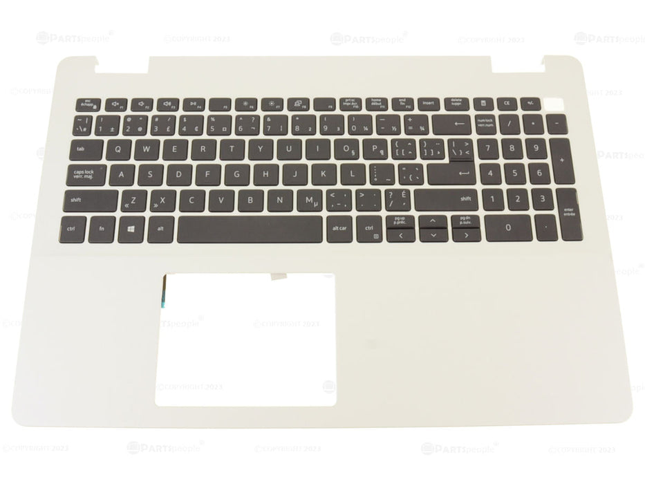 New French English - Dell OEM Inspiron 3505 Palmrest Keyboard Assembly - FR ENG - JNF5K