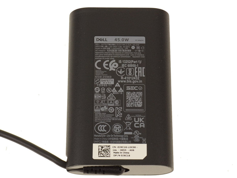 New  Dell OEM Charger AC Power Adapter 45 Watt - 4.5mm Tip - 45W - X9RG3