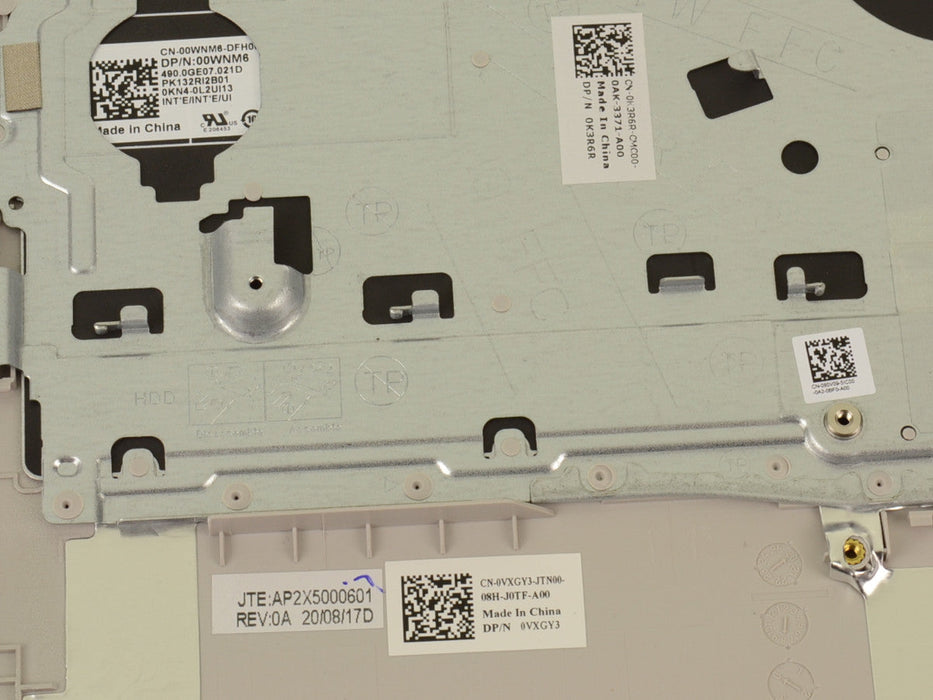 New US INTL - Dell OEM Inspiron 3501 / 3505 Palmrest Backlit Keyboard Assembly - K3R6R