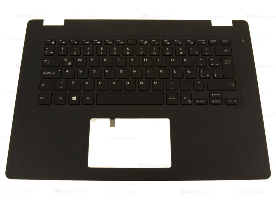 New SPANISH - Dell OEM Latitude 3490 Spanish Backlit Keyboard Palmrest Assembly - K8C3Y