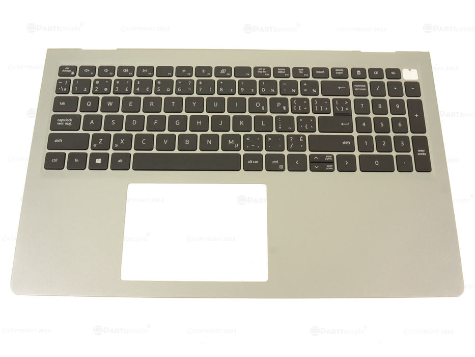 New French-English - Dell OEM Inspiron 3510 3511 3515 Palmrest Backlit Keyboard Assembly - KTMHX