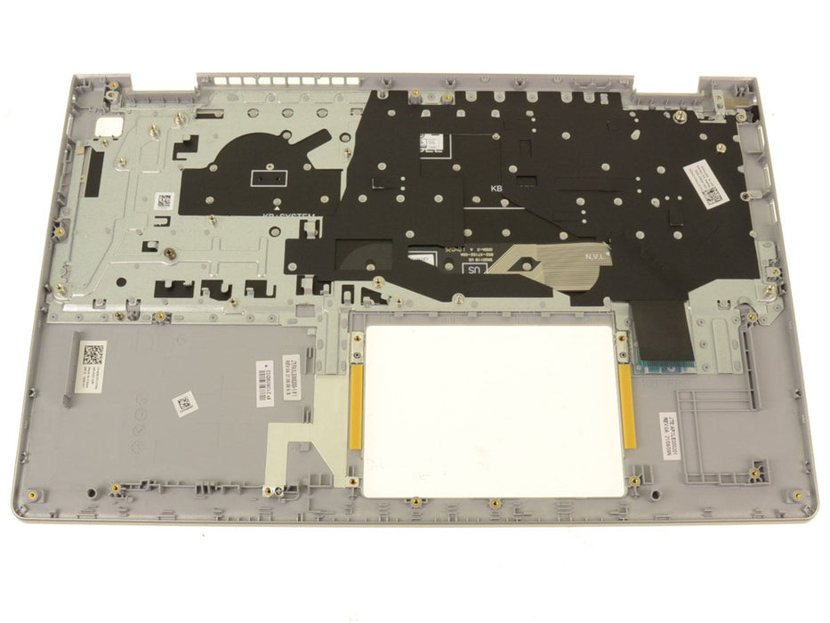 New French-English - Dell OEM Inspiron 3510 3511 3515 Palmrest Backlit Keyboard Assembly - KTMHX