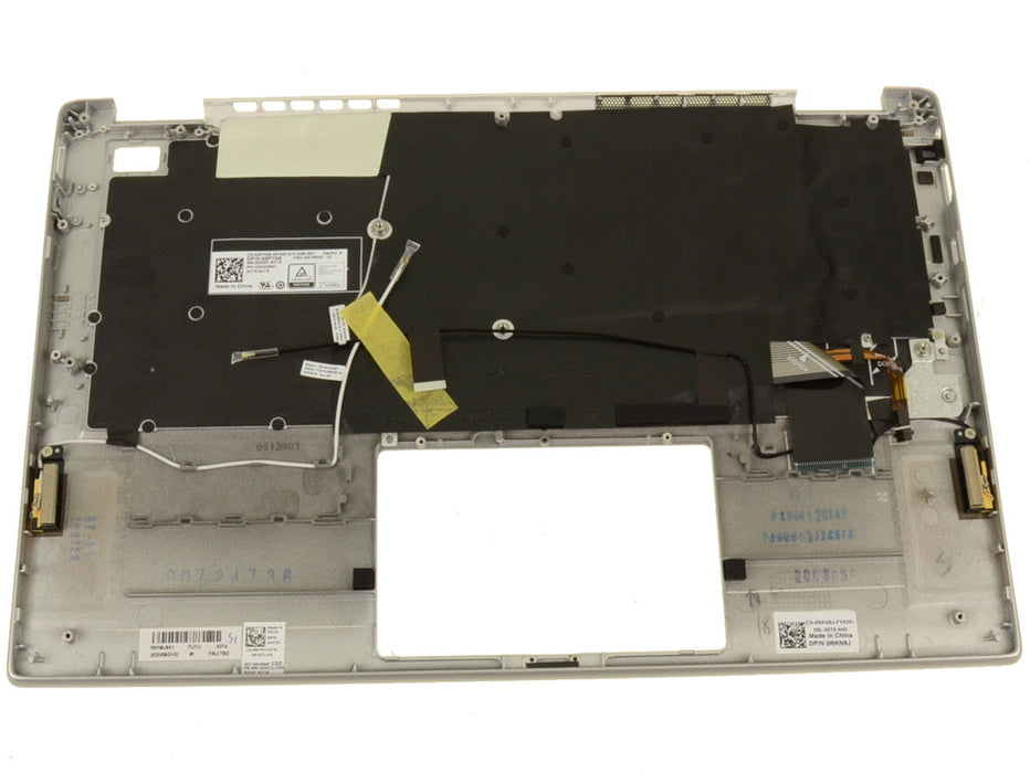 New US INTL - Dell OEM Inspiron 7391 Laptop Keyboard Palmrest Assembly - M6T92 - RKN9J