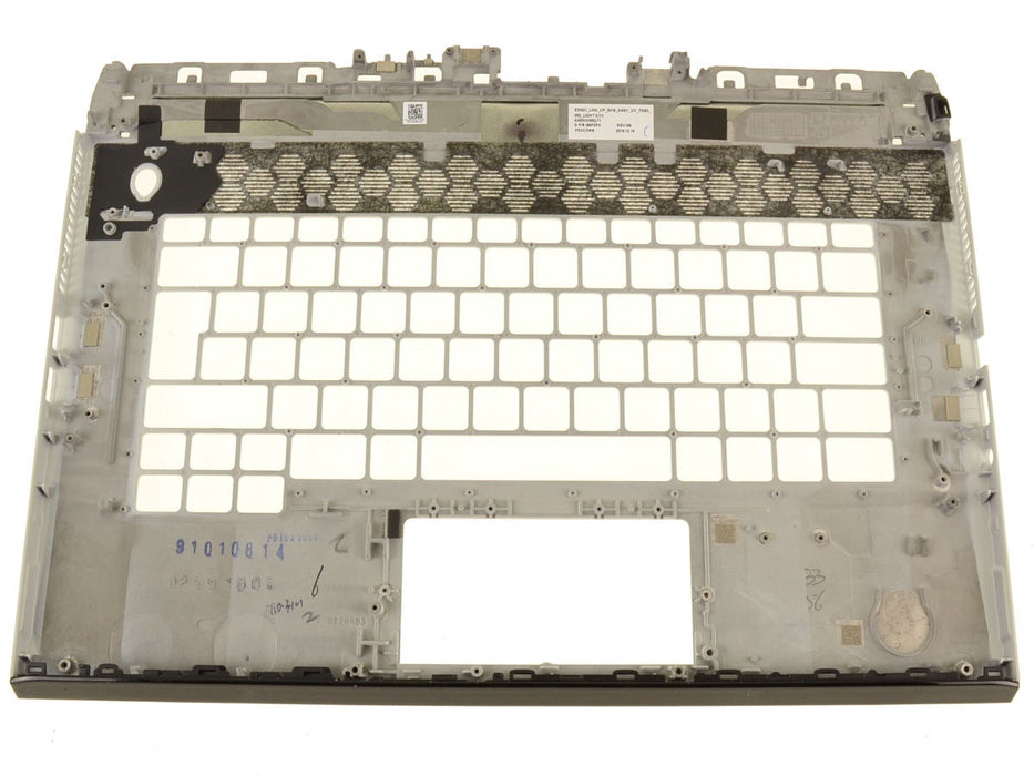 New UK - Dell OEM Alienware m15 R2 Palmrest Assembly for UK Keyboard - M72PK