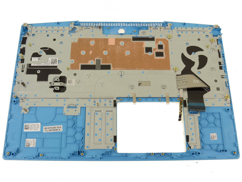 New US INTL - Dell OEM G Series G3 3500 Palmrest Backlit Keyboard Assembly -EG- 4 Cell - MTC7Y