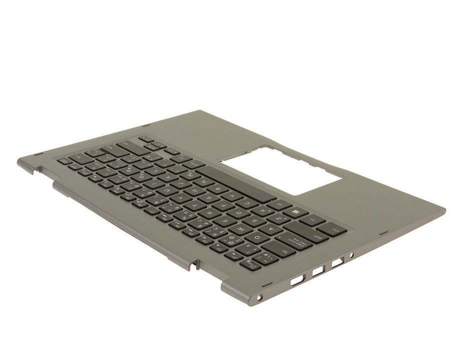 New French English - Dell OEM Inspiron 13 (5368 / 5378) Palmrest Keyboard Assembly with Backlight - JCHV0 - NGMJ9