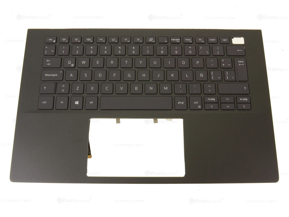 New Spanish - Dell OEM Vostro 5401 / 5402 Palmrest Backlit Keyboard Assembly - NRT55