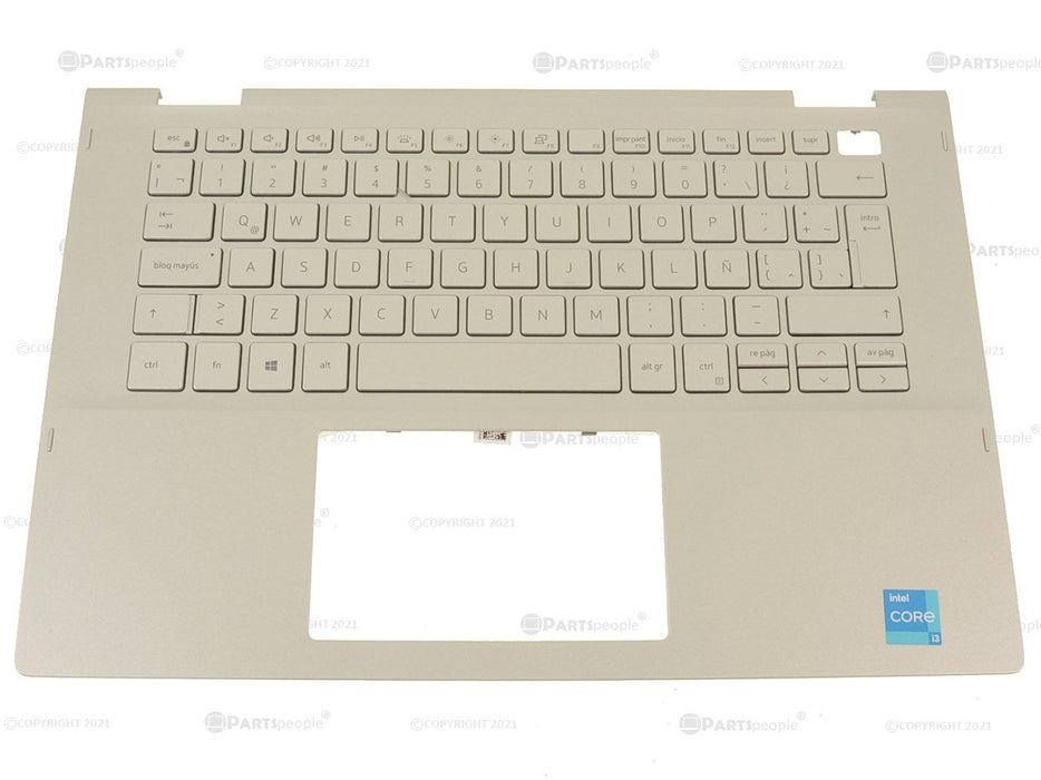 New SPANISH - Dell OEM Inspiron 5406 2-in-1 Keyboard Palmrest Assembly - NWXT3 - JPNMD