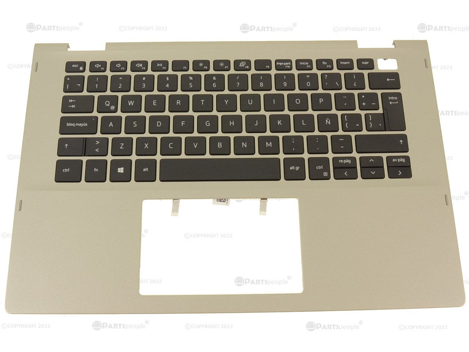 New SPANISH - Dell OEM Inspiron 5406 2-in-1 Keyboard Palmrest Assembly - WY9N3 - PR88M