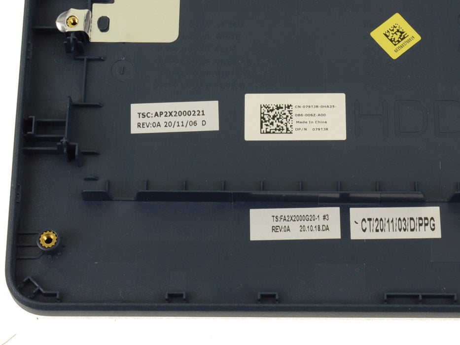 New US INTL - Dell OEM Inspiron 3505 / 3501 Palmrest Backlit Keyboard Assembly - Dark Blue - PV7G9