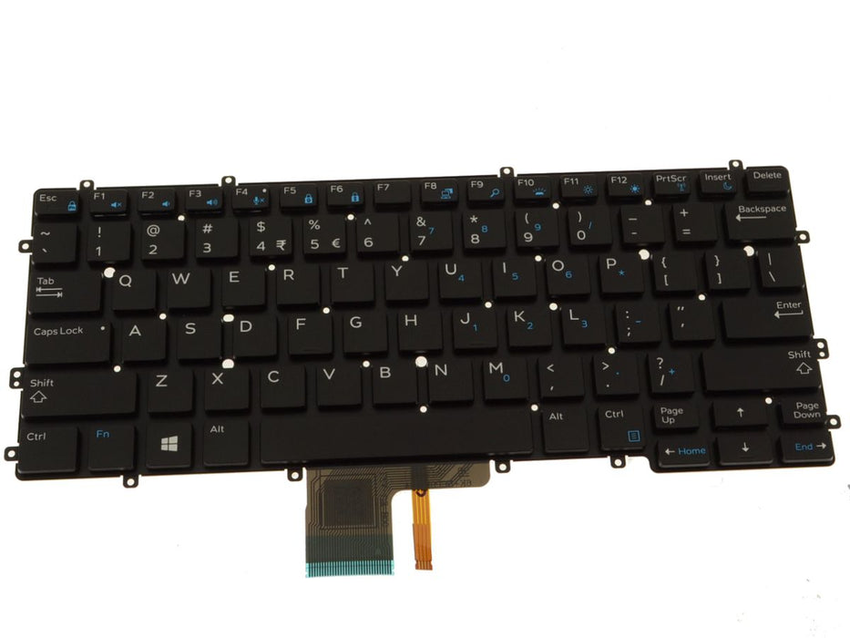 New US INTL - Dell OEM Latitude 13 (7370) Laptop Keyboard with Backlight - R8H75