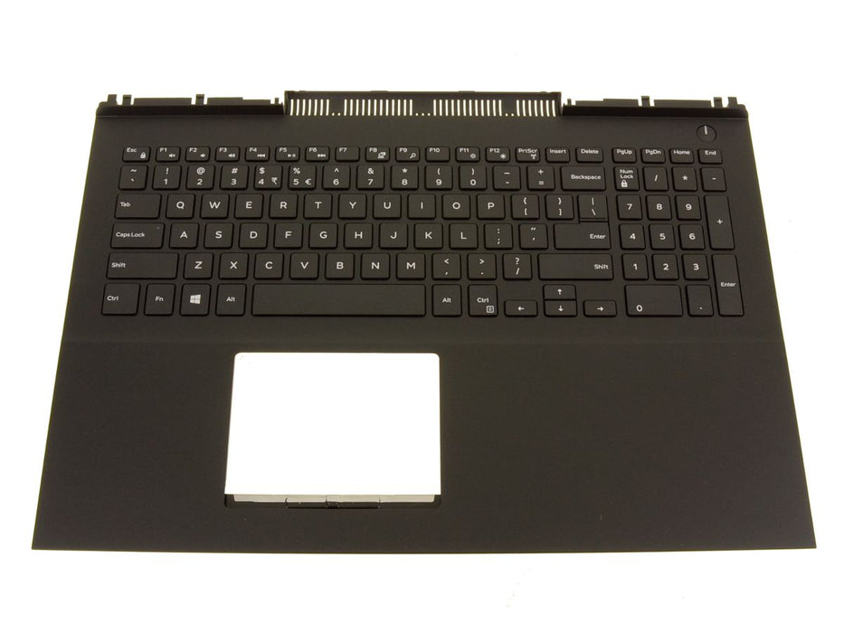 New US Intl - Dell OEM Inspiron 15 (7567 / 7566) Palmrest Keyboard Assembly - No BL - MDC8K - RG8C9