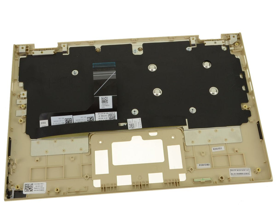 New French - Dell OEM Inspiron 11 (3147 / 3148) Palmrest Keyboard Assembly - No TP - T38D0