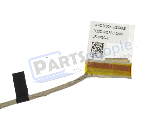 Dell OEM Inspiron 15 (3521 5537 / 3537 / 5521) 15.6" Ribbon LCD Video Cable For Touchscreen - TC8Y3 w/ 1 Year Warranty