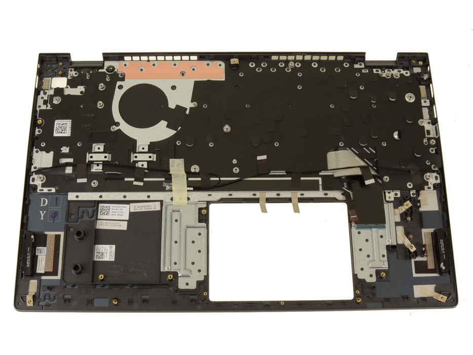 New US INTL - Dell OEM Inspiron 5501 Palmrest Backlit Keyboard Assembly - P93G9 - TTC2R