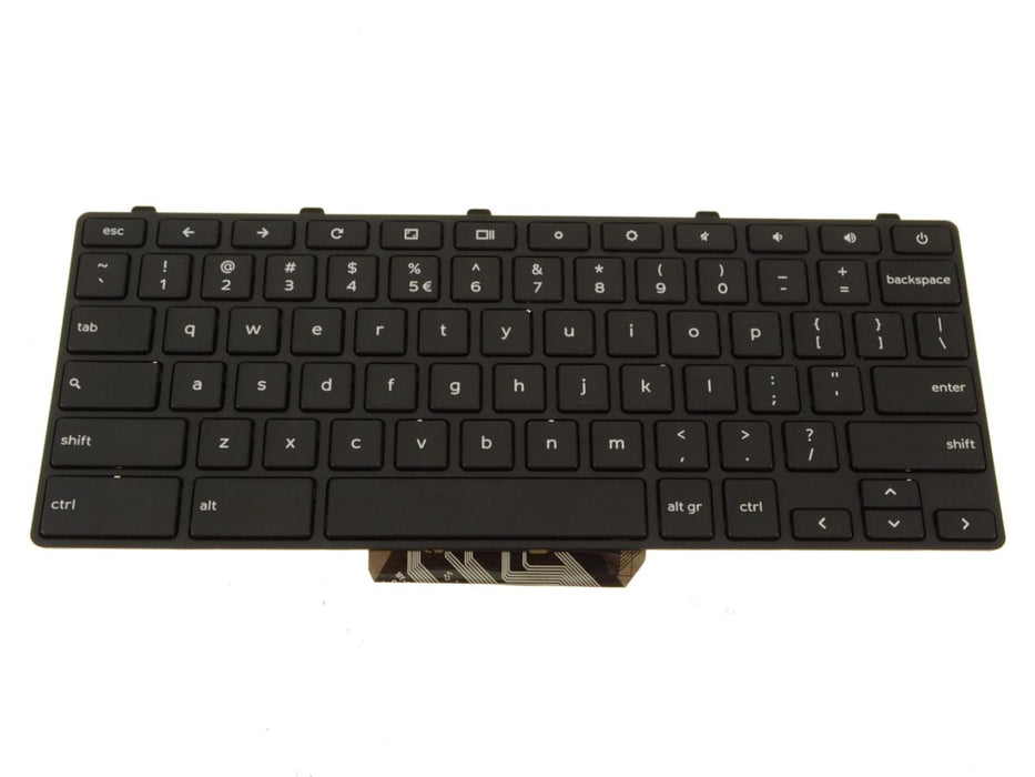 New US Intl - Dell OEM Chromebook 13 (3380) / Chromebook 11 (3180) Laptop Keyboard - TXT30 - NC6P0