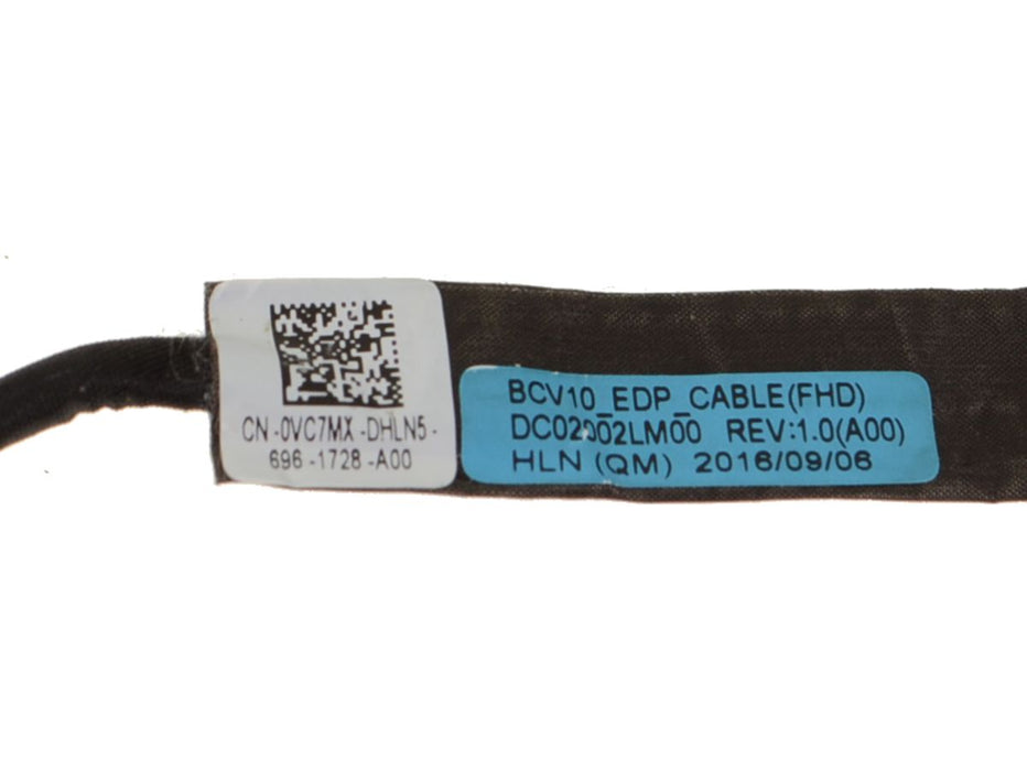 Dell OEM Inspiron 15 (7566 / 7567) 15.6" FHD Ribbon LCD Video Cable - FHD No TS - VC7MX w/ 1 Year Warranty