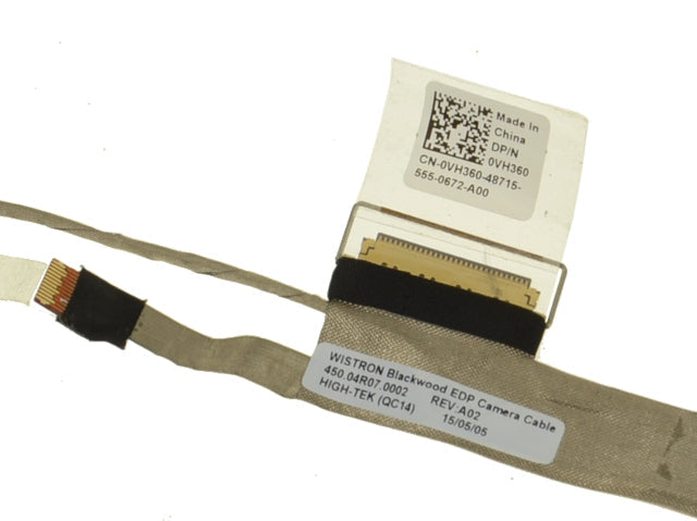 Dell OEM Inspiron 15 (7558) 15.6" Ribbon LCD Video Cable For Touchscreen - VH360 w/ 1 Year Warranty