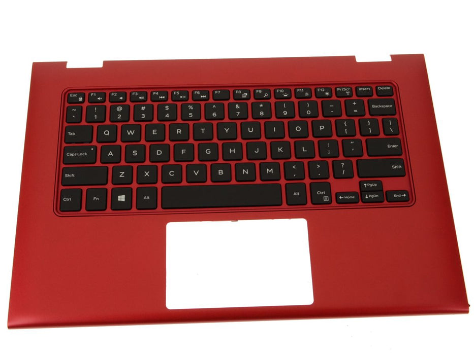 New Red - Dell OEM Inspiron 13 (7359) Palmrest Keyboard Assembly - No TP - HWR0N - VVGF7