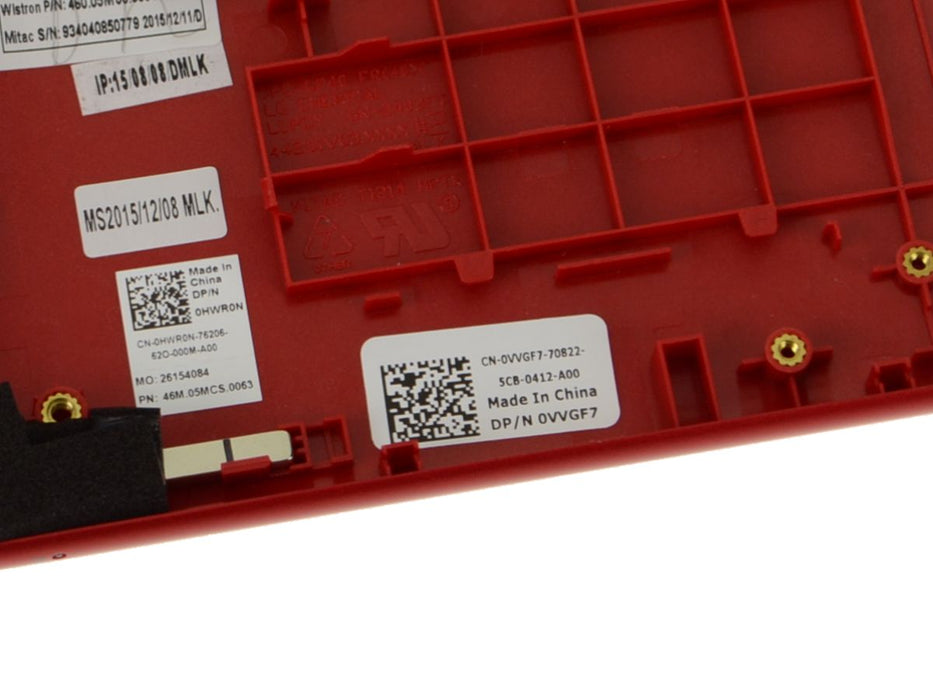 New Red - Dell OEM Inspiron 13 (7359) Palmrest Keyboard Assembly - No TP - HWR0N - VVGF7