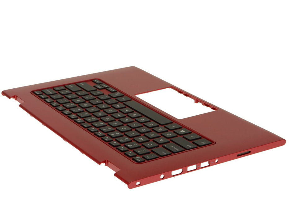 New Red - Dell OEM Inspiron 13 (7359) Palmrest Keyboard Assembly - No TP - HWR0N - VVGF7