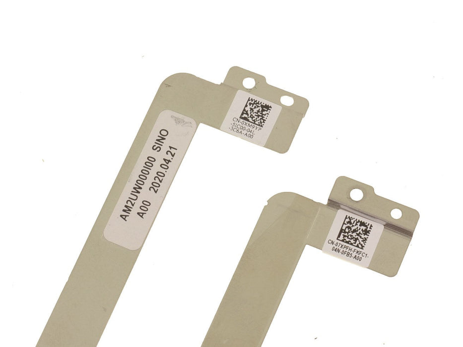 Dell OEM Latitude 7310 LCD Mounting Rails Support Brackets - XM9YP - 7XPFH w/ 1 Year Warranty