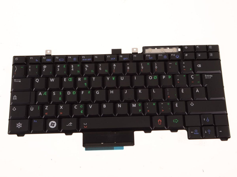 New French Canadian PQ - Dell OEM Latitude E5400 E5500 Laptop Keyboard - Single Pointing - XX751