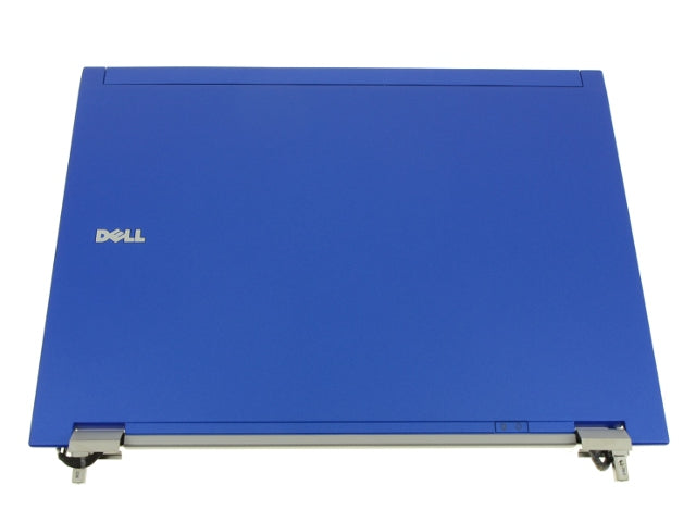 New Dell OEM Latitude E6500 15.4" LCD Back Cover Lid Assembly with Hinges - BLUE