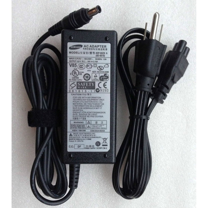 New Genuine Samsung NP300E4C NP300E5A NP300E5AI NP300E5C Ac Adapter Charger ADP-60ZH D 60W