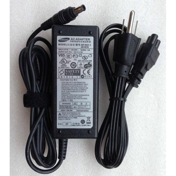 New Genuine Samsung CPA09-004A PSCV600/04a Laptop Ac Adapter Charger 60W