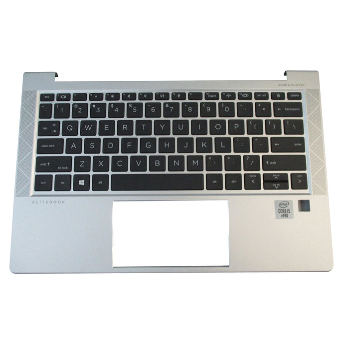 New HP EliteBook 735 G7 830 G7 Silver Palmrest w/ Non-Backlit Keyboard