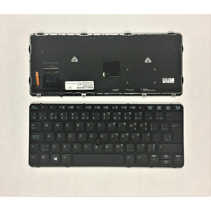 New HP EliteBook 720 725 820 G1 G2 CA Canadian Bilingual Backlit Keyboard