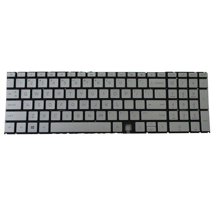 New Silver Backlit Keyboard for HP ENVY 15-ED 15T-ED 15M-ED 15-EE 15Z-EE 15M-EE