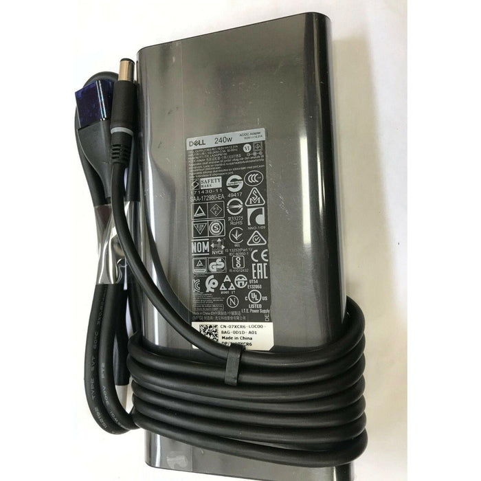 New Genuine Dell 7XCR6 450-AHHE LA240PM180 AC Adapter Charger 240W KJXPP