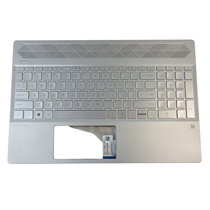 New HP Pavilion 15-CS 15-CW Palmrest w/ Non-Backlit Keyboard L24753-001