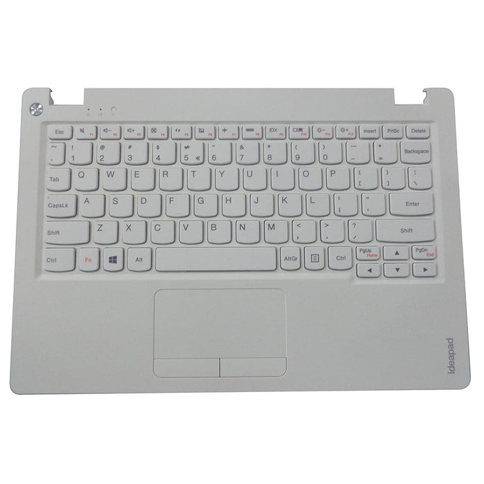 New Lenovo IdeaPad 100S-11IBY White Palmrest w/ Keyboard & Touchpad 5CB0K38956