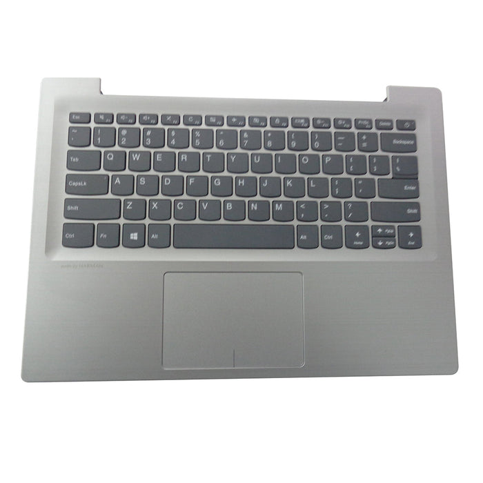 New Lenovo IdeaPad 320S-14IKB Silver Palmrest w/ Keyboard & Touchpad AP1YS000302