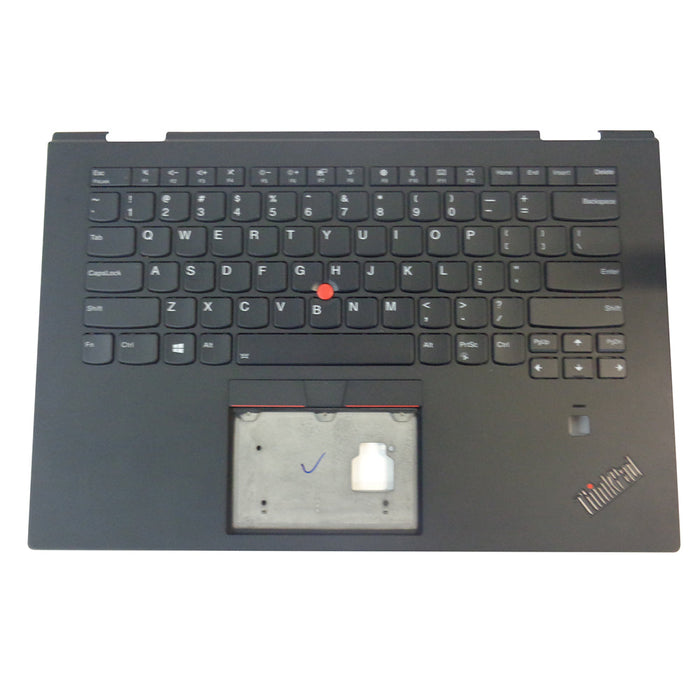 New Lenovo Thinkpad X1 Yoga 3rd Gen Palmrest w/ Keyboard SM10M69917 01LX788