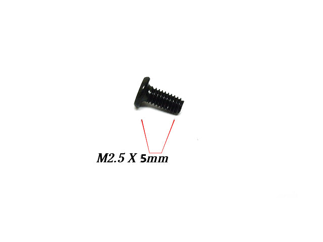 Single - Replacement Screw for Dell OEM Latitude Inspiron Precision XPS Laptops - M2.5 x 5mm w/ 1 Year Warranty