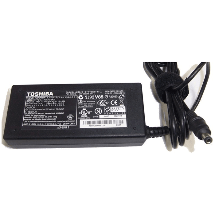 New Genuine TOSHIBA AC Adapter Charger PA2521U-2AC3 15V 6A 90W 6.3*3.0mm