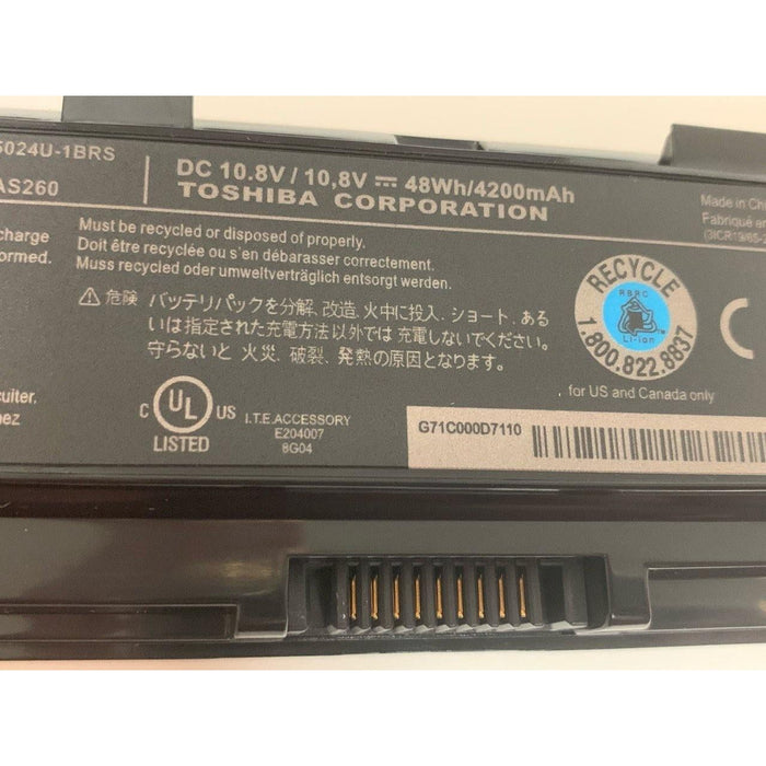 New Genuine Toshiba Satellite Pro M840 M840D M845 M845D P800 P800D Battery 48Wh