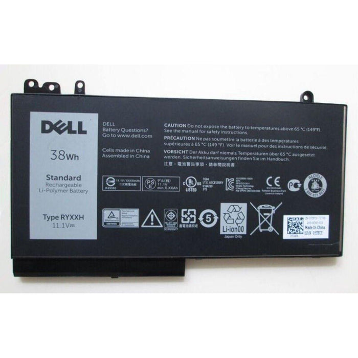 New Genuine Dell RYXXH YD8XC VVXTW Battery 38Wh