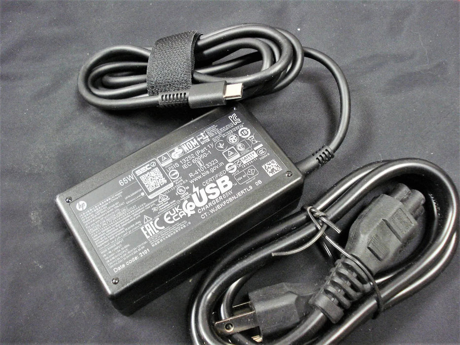 New Genuine HP ELITEBOOK 835 G7, 840 G7, 845 G7 AC Adapter 65W