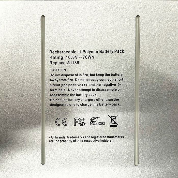 New Compatible Apple MacBook Pro 17" A1151 2006 MA611*/A MA611B/A MA611CH/A MA611*D/A Battery 70WH