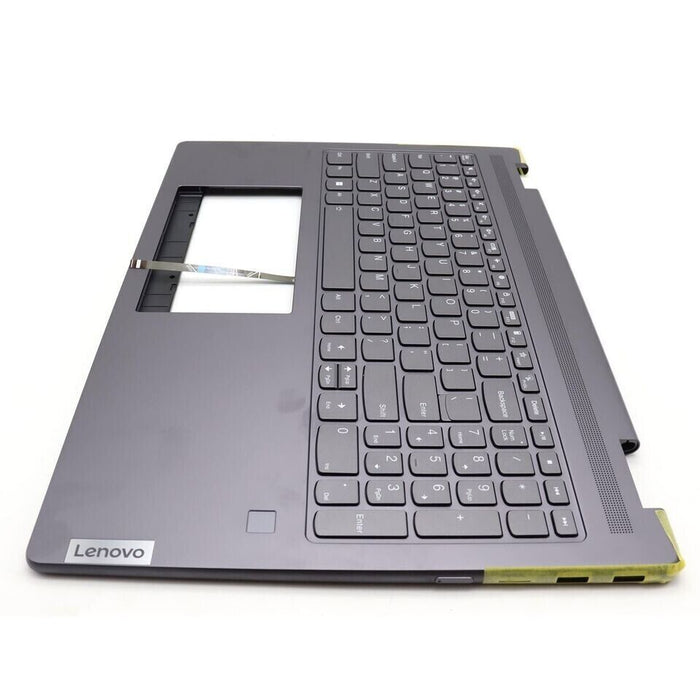 New Lenovo Yoga 7 16IRL8 Upper Case Palmrest US Keyboard Cover Bezel 5CB1L31865