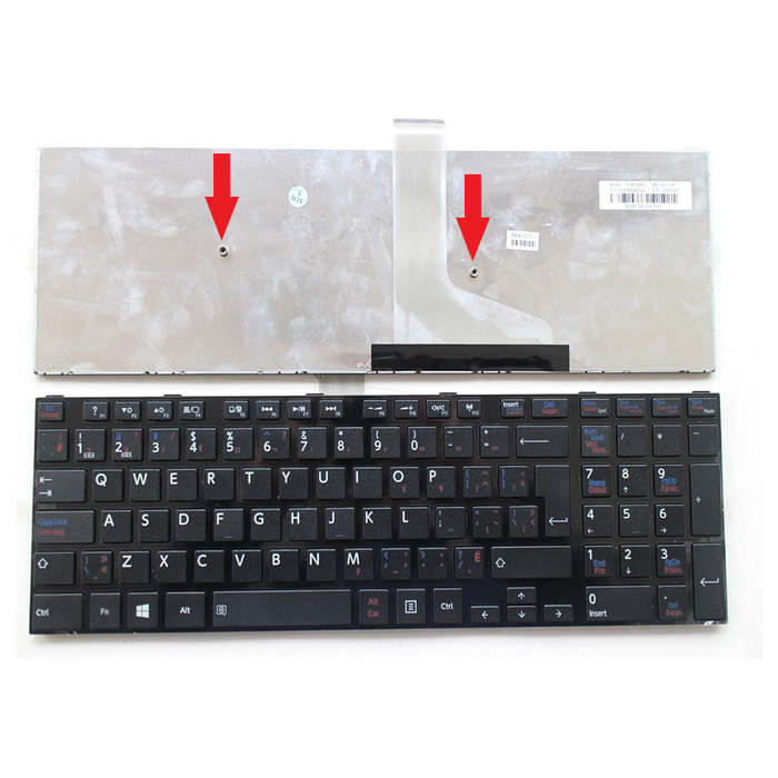 New Toshiba Satellite C75 C75-A C75D-A C75T-A C75DT-A Canadian Bilingual Keyboard