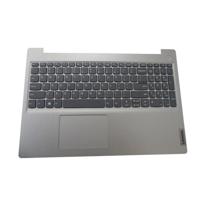 New Lenovo IdeaPad Silver Palmrest with English Keyboard 5CB0X57500 5CB1D03713