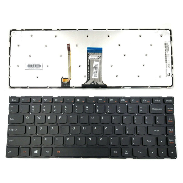 New Lenovo Flex 3-1435 3-1470 3-1480 US English Backlit Keyboard SN20G63040 MP-13P93USJ6865